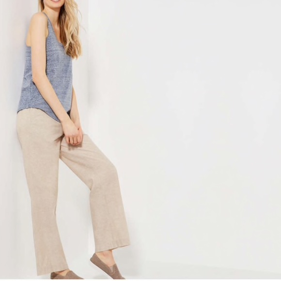 Wide Leg Linen Pants-NEVER WORN - Picture 2 of 4